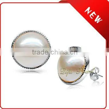 925 Silver Mabe Pearl Jewelry