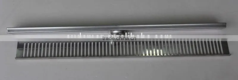 Audemar C Series Fold Edge Shallow Design Steel Bathroom Floor Drain