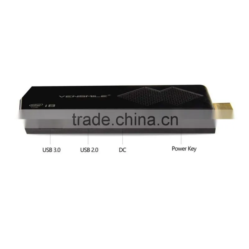 Vensmile i8 Cherry Trail Z8300 2+32gb mini pc dual wifi Vensmile win10 Intel mini pc tv stick