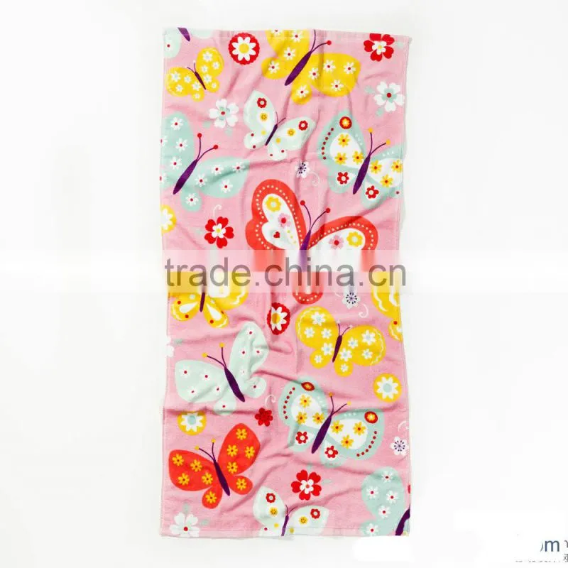 Wholesale Customized High Quality Colorful Printed Bath Towel