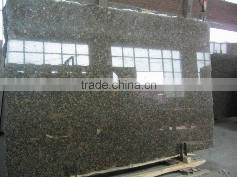 red granite slab