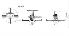 Projector bracket electric projector ceiling mounts