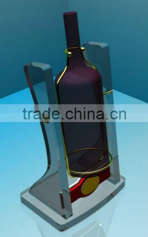red wine acrylic display / acrylic spirit holder