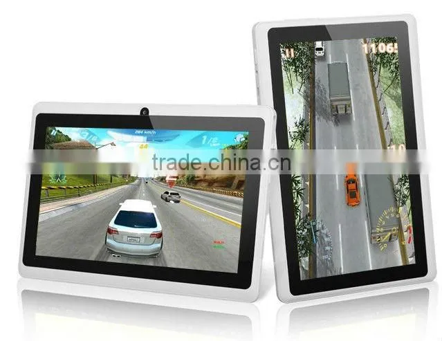 top sell Allwinner A13 7 inch capacitive touchscreen tablet Android 4.1 with wifi two cameras