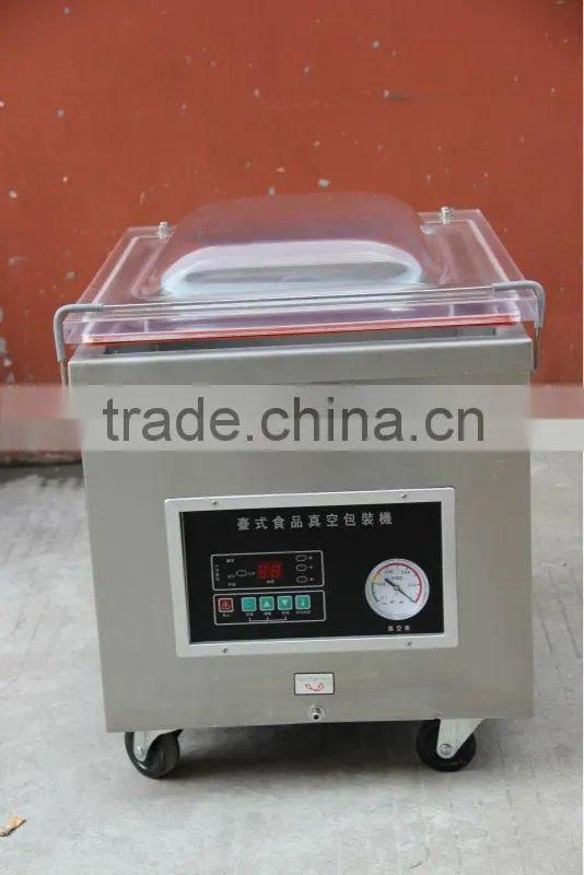 Large chamber vacuum food saver machine