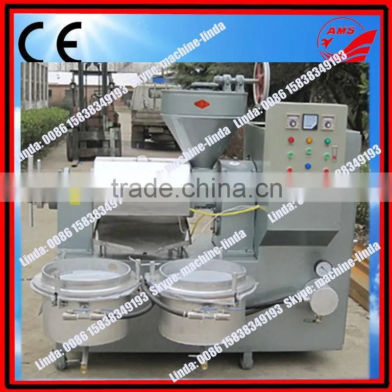 CE & BV Approved automatic screw oil press