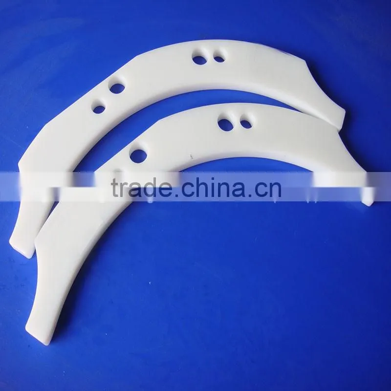 wholesale high quality white CNC machining PE1000 plastic part
