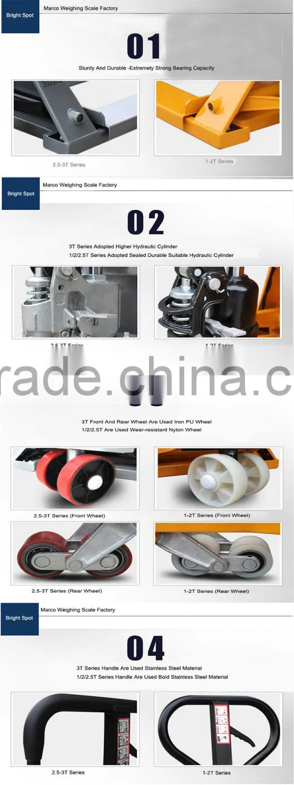 2015 New Hydraulic Digital Electronic Pallet Scale