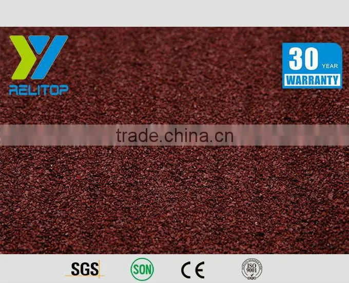 Durable shingle type stone-coated steel roof