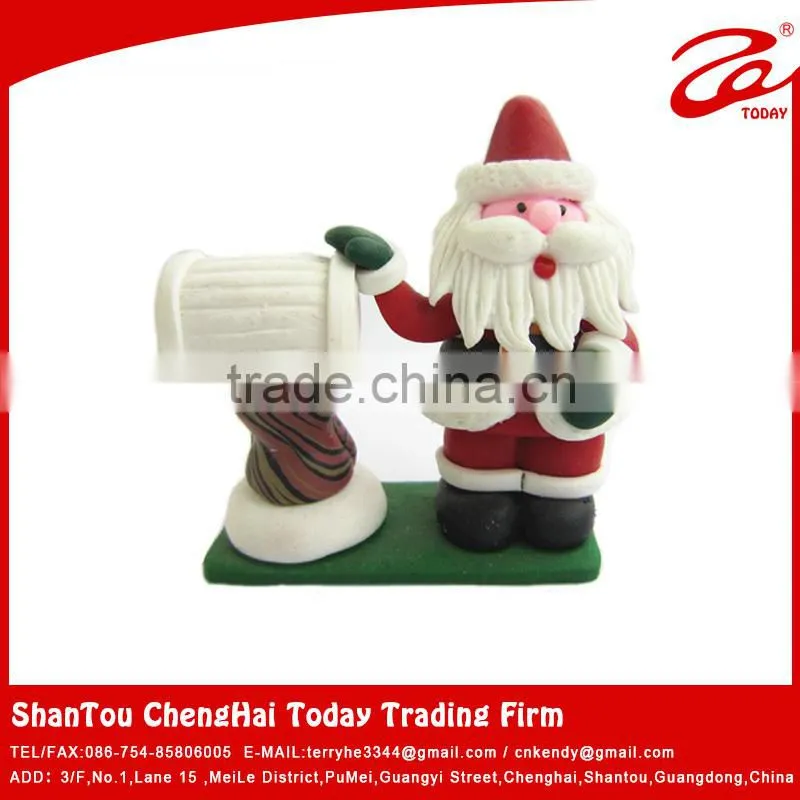 polymer clay christmas craft snowman costume