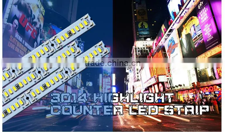 Edgelight ALS-12V-1W4-3014-6-590-96 12V High brightness Alunimum Led strip