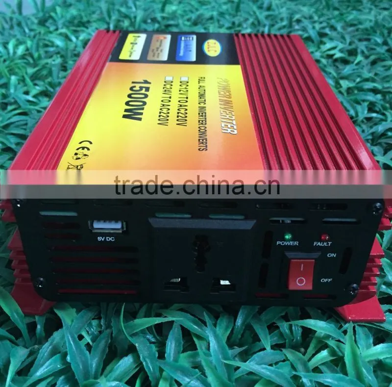 Competitive Price 1500w DC To AC 12V 220V Solar Inverter