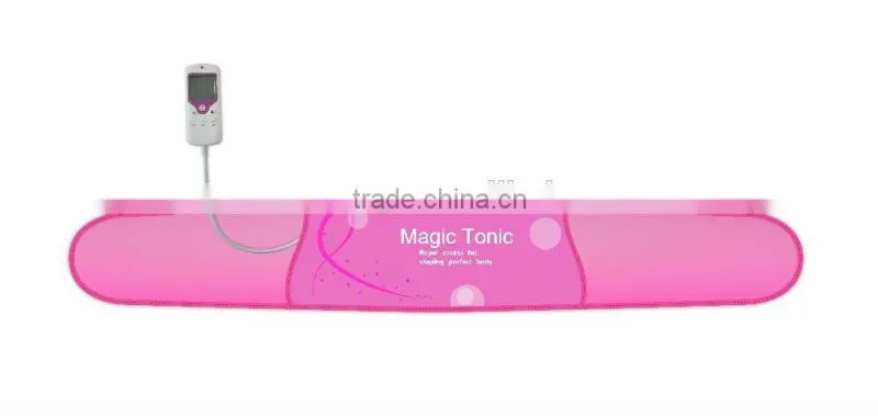 Electric slimming vibration massage belt with heat