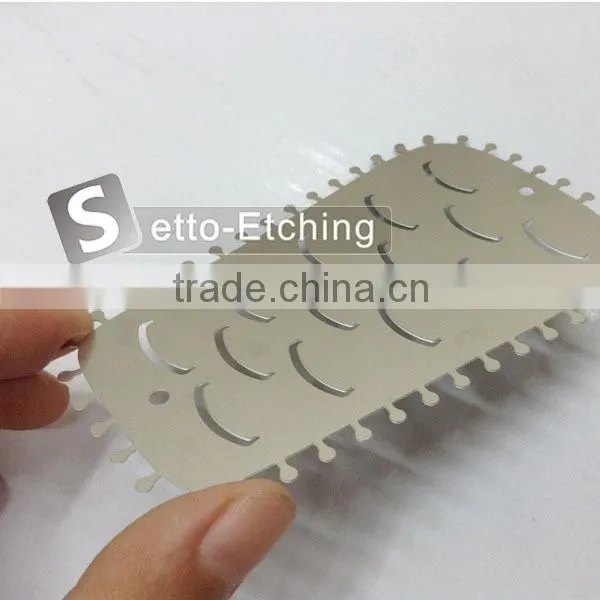 Professional photo etching small precision parts for machinary components