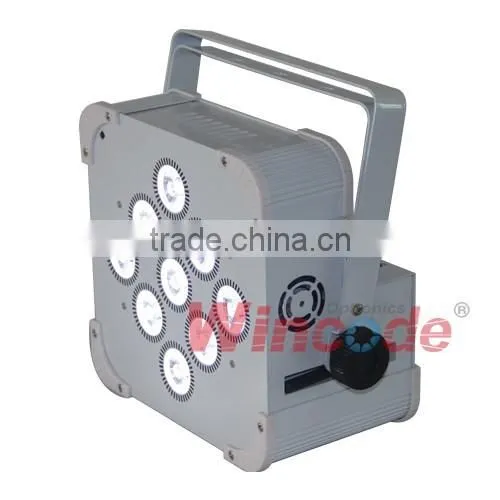 RGBAW+UV 6 in 1 wireless battery led uplights / wireless led uplights / battery led uplights