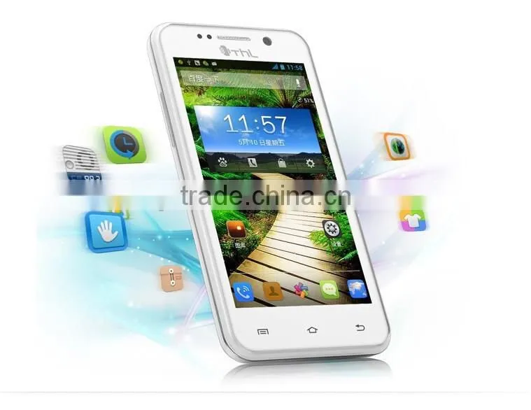 KOMAY 2014 THL W100s phone MTK6582M Quad Core 4.5 inch HD Screen Android 4.2 2 Cameras 8.0MP