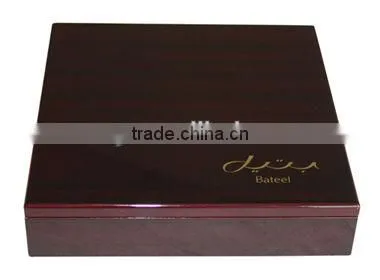 Eco-friendly Lacquer Wooden Food Grade Gift Box