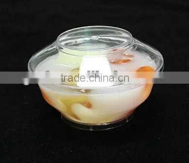 2015 hot sales transparent ice cream cup