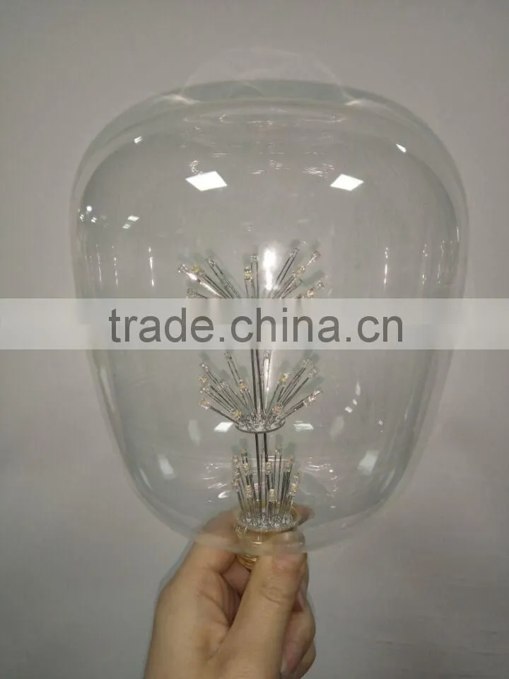 new arrival 2400K LED firework light bulbs 3W ST145 E27 220V-240V dimmble
