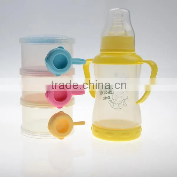 Baby Portable Three Layers of Milk Box Baby Milk Powder Box