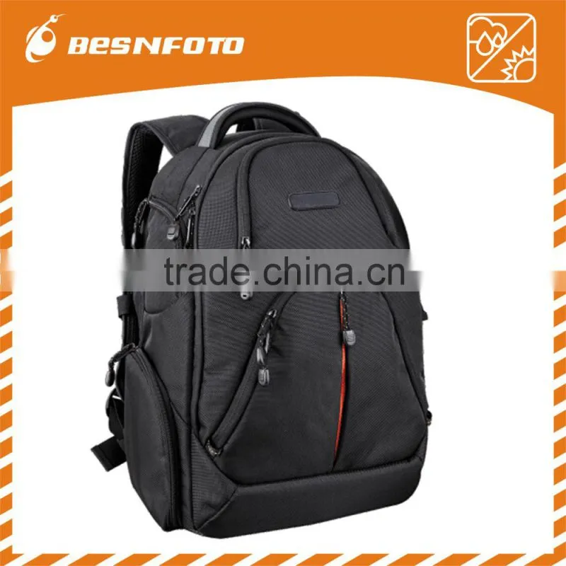 Water resist Nylon Medium Professional strong camera laptop backpack