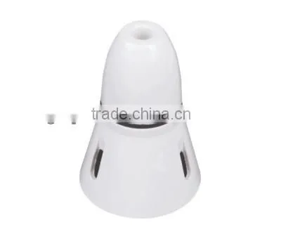 Home Appliance Electrical Light T8 Lamp Holder Wooden Color Style