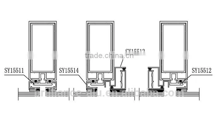 Professional l shape aluminum profile