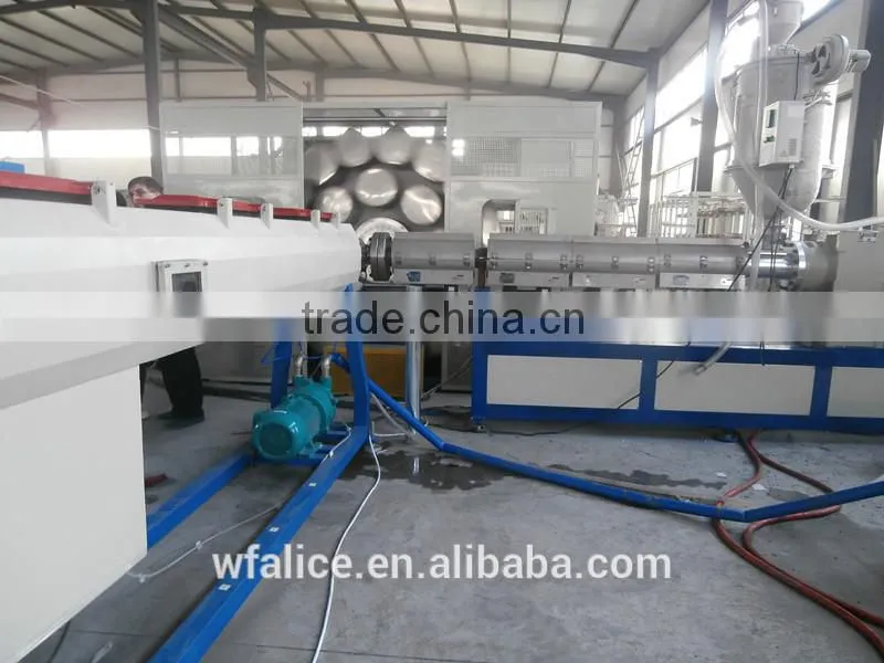 PVC hose machine for lay flat fire hose