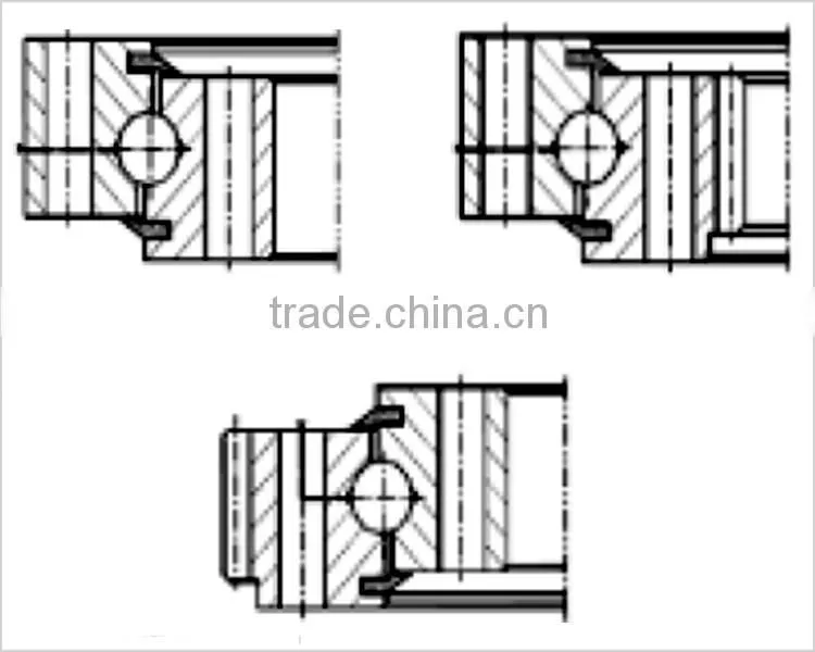 Double-row Ball Slewing Bearing for Stretch wrapping machines