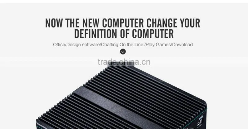 Pentium 3805U MINI PC Dual Lan 2G RAM 64G SSD Haswell Barebone Computer With VGA,Support Msata +2.5inch hdd MINI PC SSD