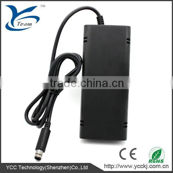 new products ! ! cheap video game accssory adapter for xbox 360 E brick black UK/EU/AU/US standard availbale with best price