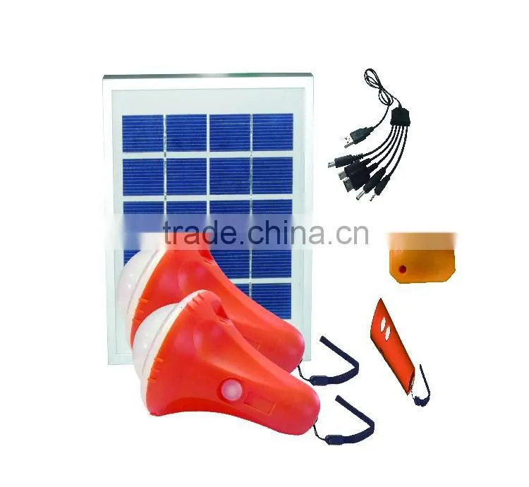 2016 Solar LED Mini Solar Light Solar charging device charging the phone Small solar equipment