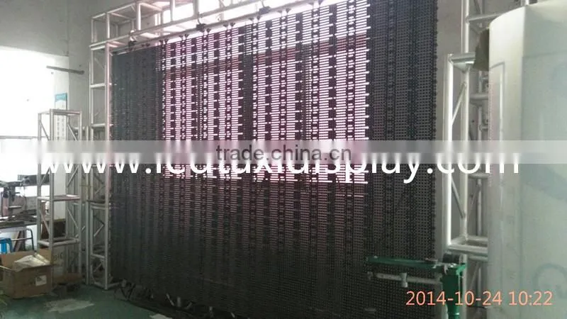 alibaba express magic show amazing flexible led displays xxx videos / flexible led curtain displays