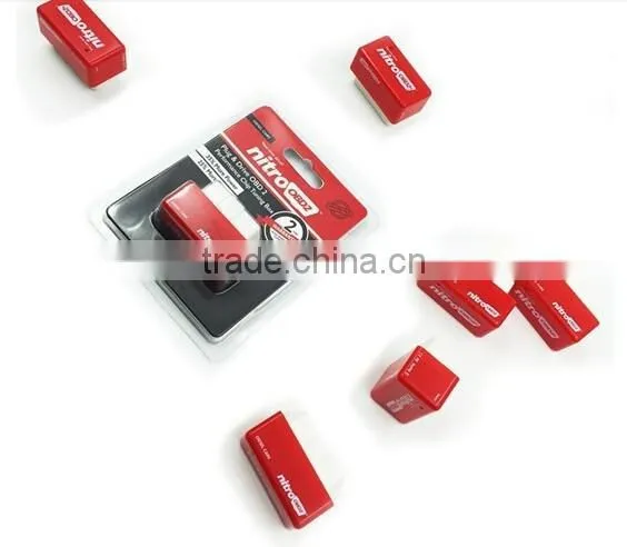 Plug and Drive NitroOBD2 Performance Chip Tuning Box for Diesel Cars with 2 Year Warranty