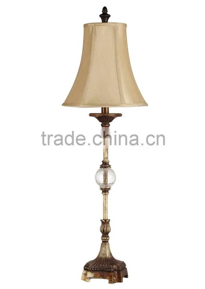 Traditional vintage buffet lamp