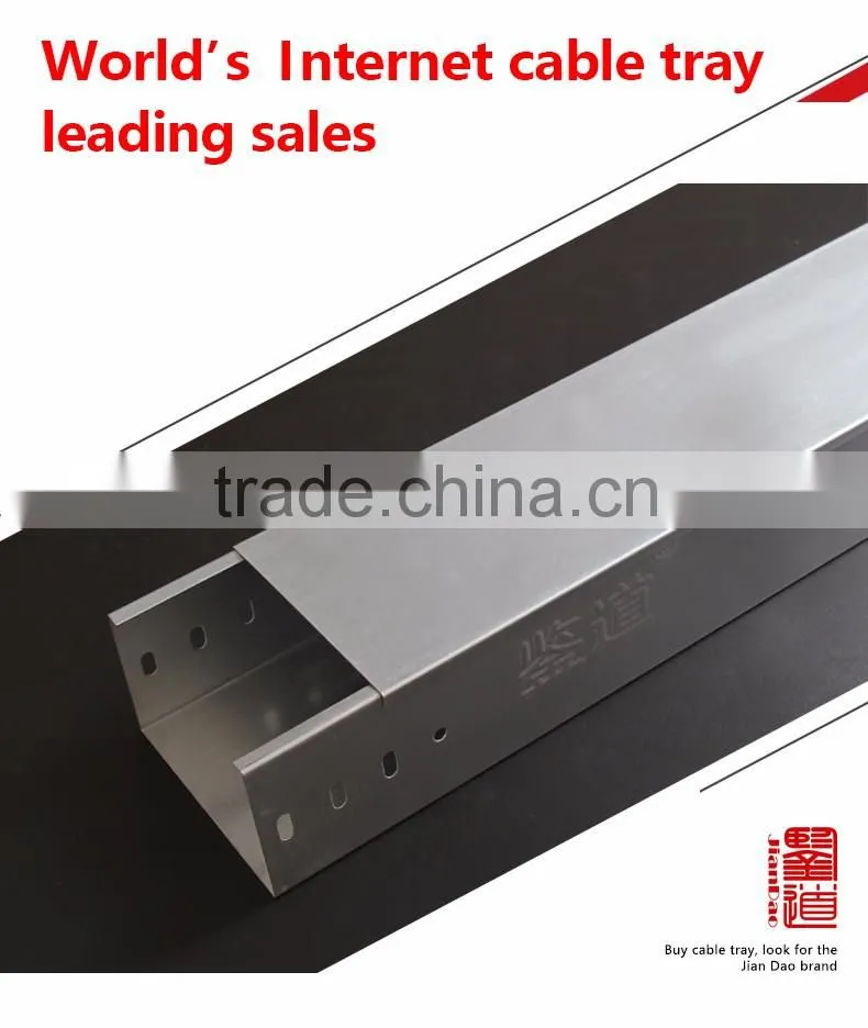 Hot dip galvanized cable tray ISO certificate
