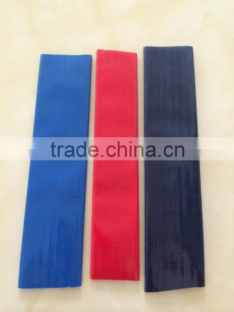 Plasticized PVC Lay Flat Hose With High Strength Ployester