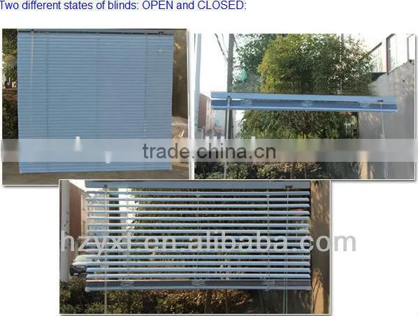 Different colors aluminium slats for venetian blinds bracket in china