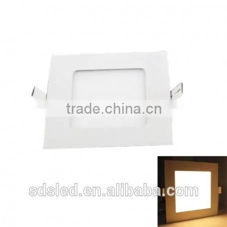 LED Panel light 3W SMD3528 Warm White Square Shape-White LED panel light