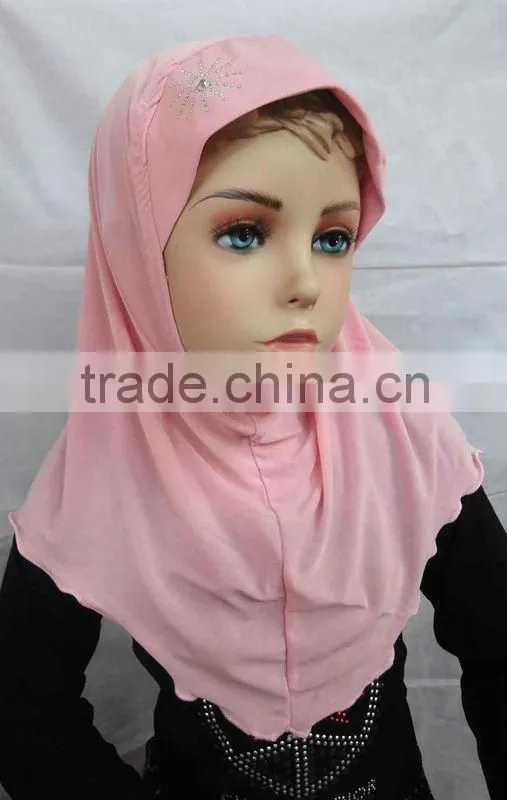 H095 small girl hijab,new style scarf hijab