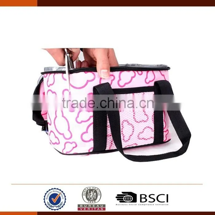 Foldable 600D Cooler Tote Bag for Cans