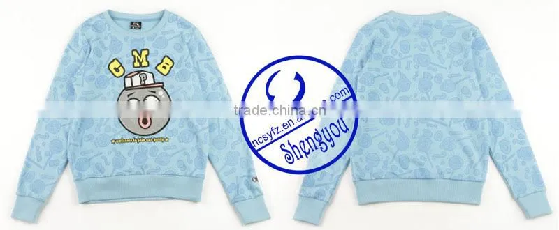 Custom 100% Polyester Men Pullover Hoodie Sweatshirts