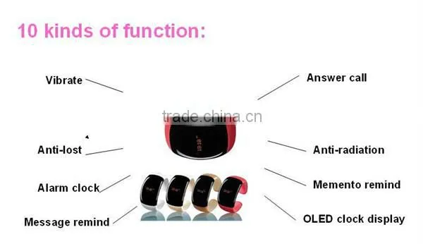 BH11 Anti-lost fashion bluetooth wrist time worker