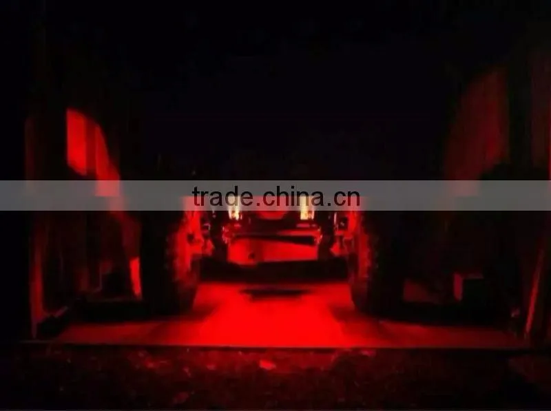 6pcs LED Rock Light with Remote control with flashing
