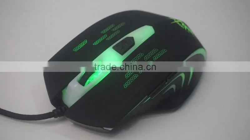 5D multi color gaming mouse with led light