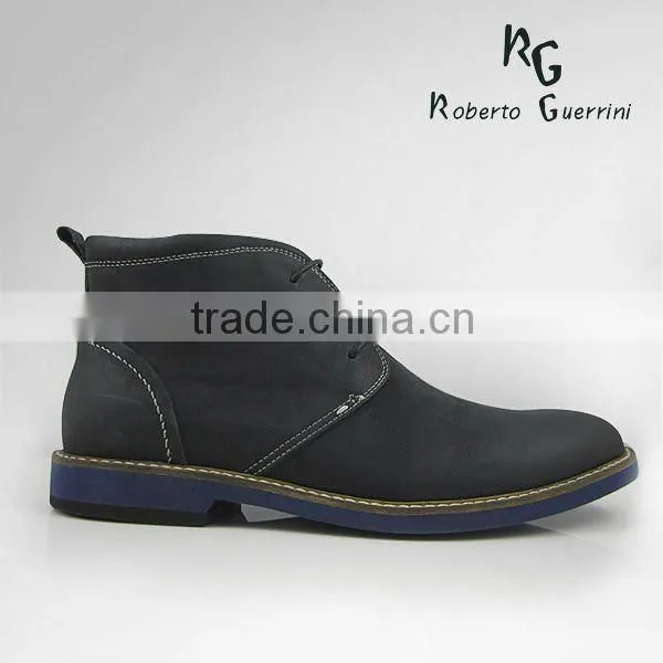 Leather boot