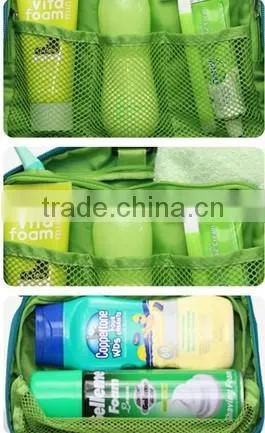 best price fashion nylon travel toiletry bag