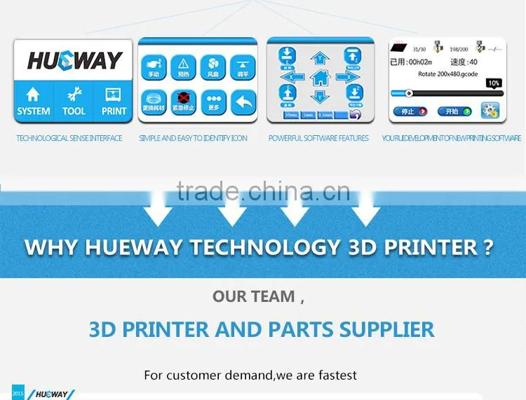Alibaba china ABS+PLA Filament 3d printers for sale 3d printer rambo control board