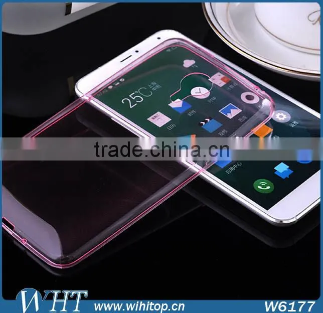 For Meizu MX4 Crystal Clear Case Cover, Soft TPU Back Cover For Meizu MX4 Wholesale Price