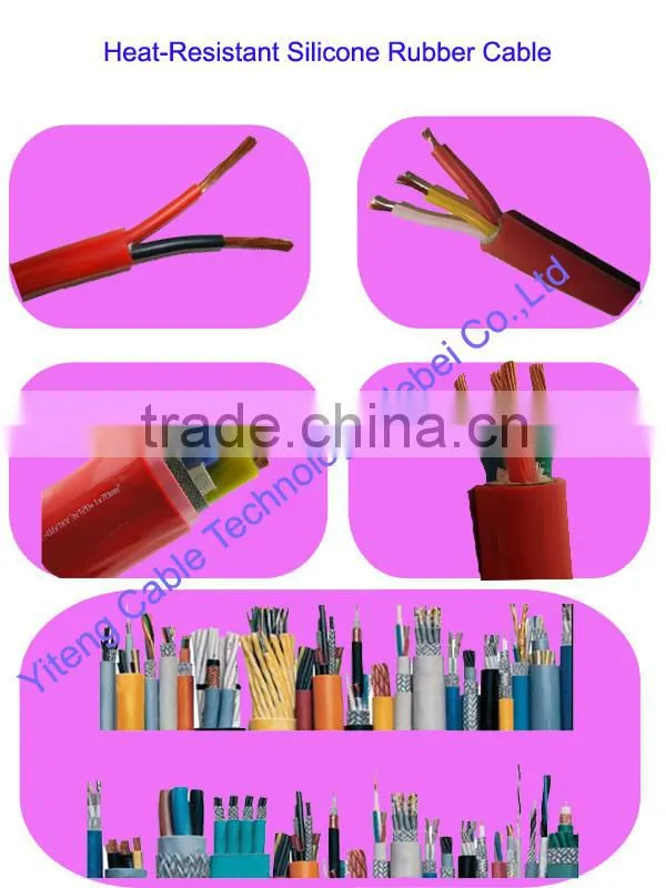 UL series silicone rubber power cable high temperature silicone rubber wire OEM factory